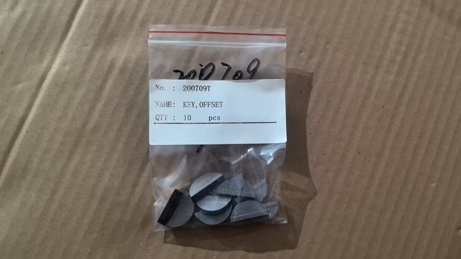 200709 KEY,OFFSET WOODRUFF QSK60,CUMMINS PARTS