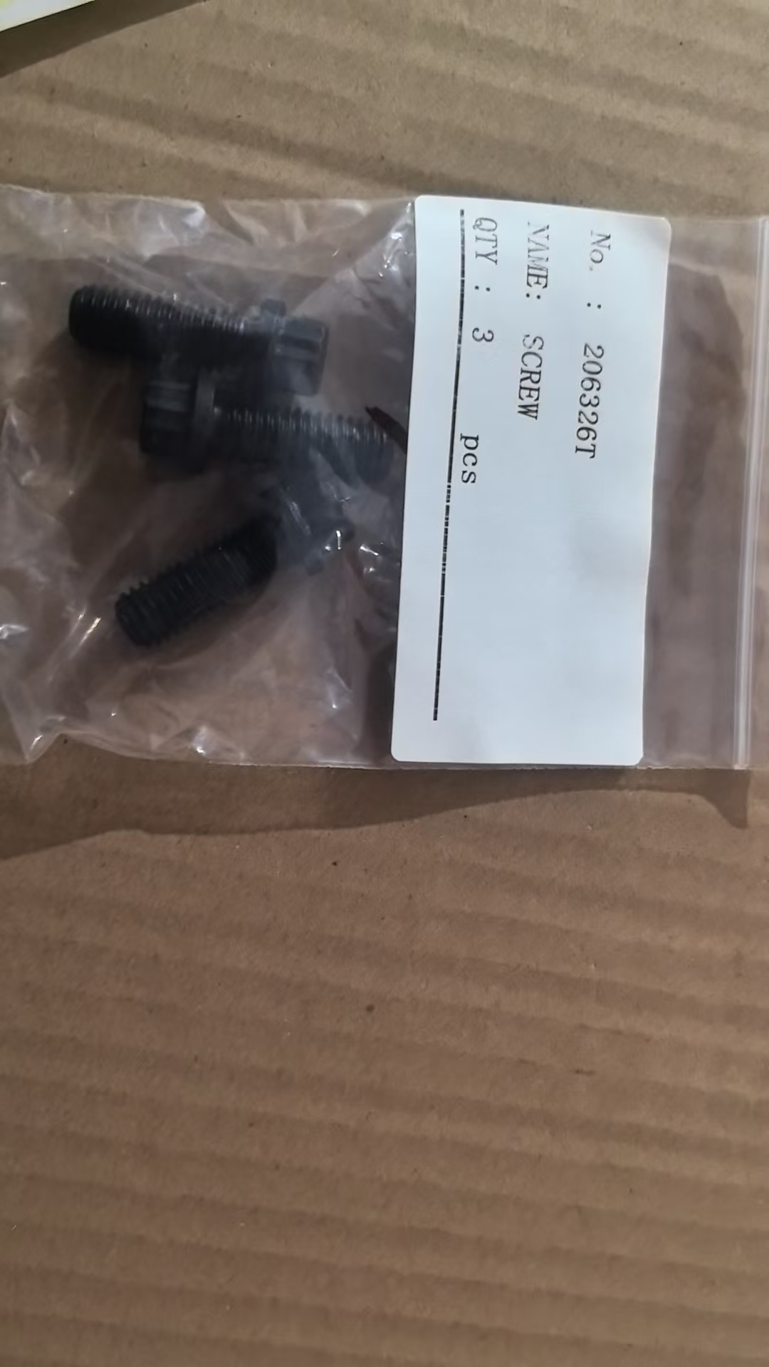 206326 SCREW,TWELVE POINT CAP KTA50,CUMMINS PARTS