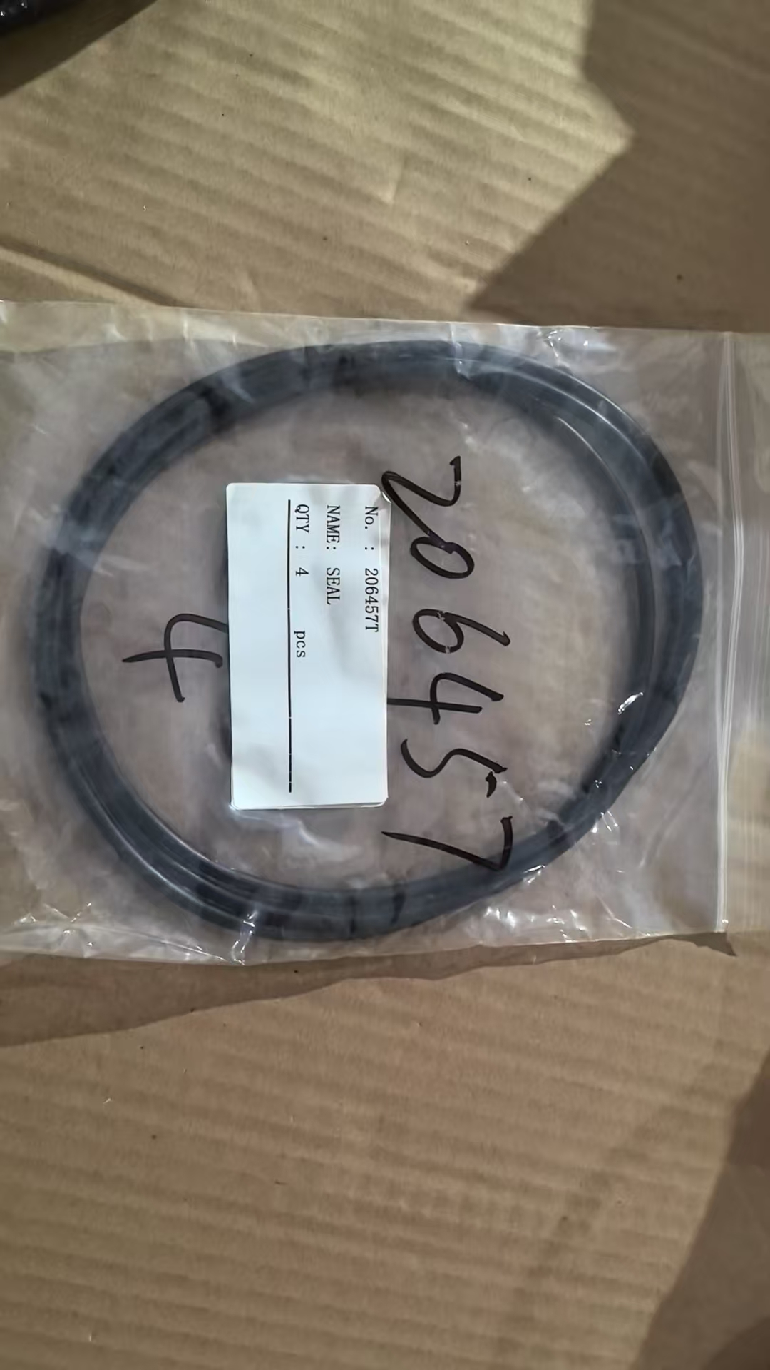 206457 SEAL,O RING QSK60,CUMMINS PARTS