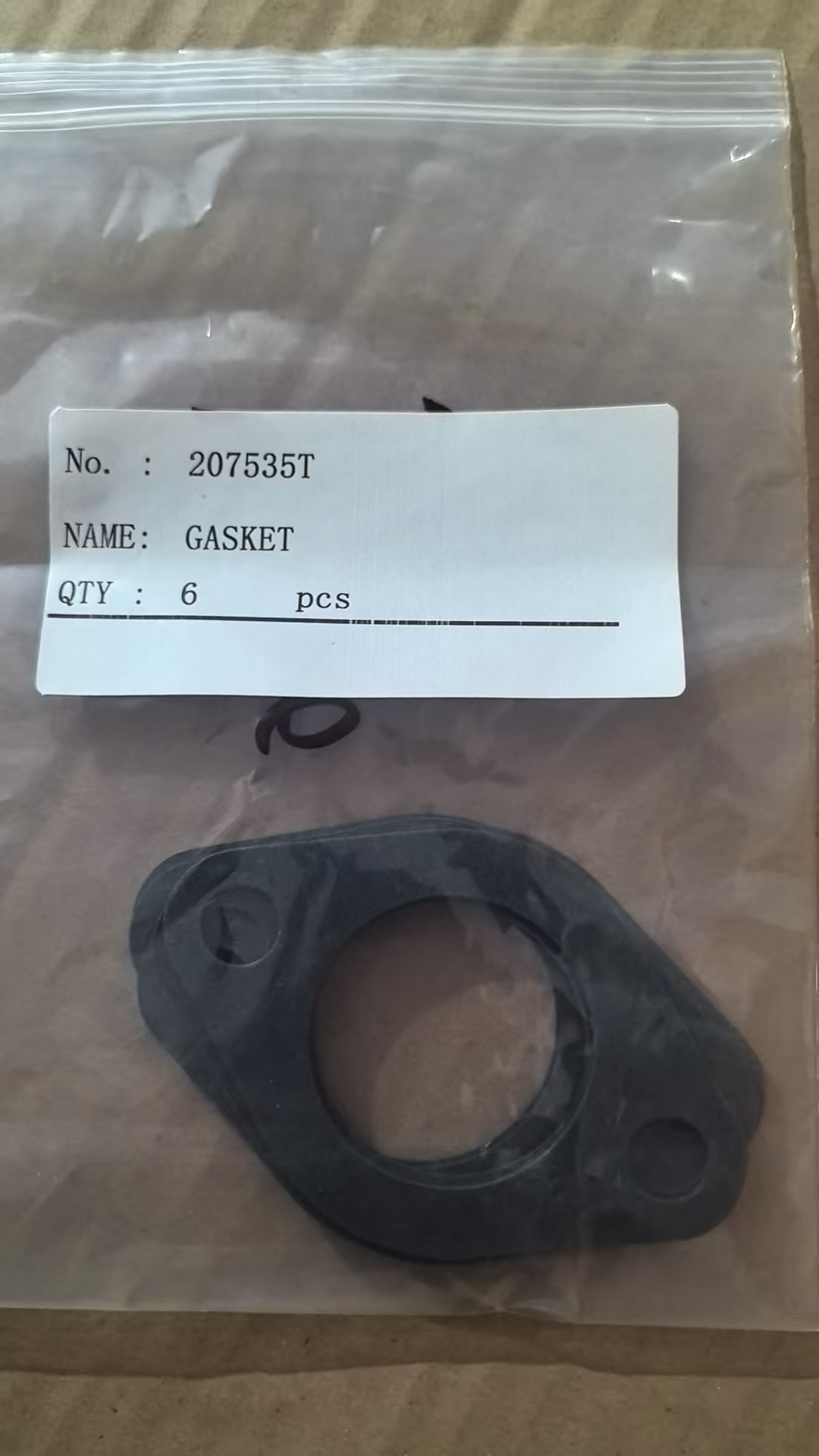 207535 GASKET,WTR TRF CONNECTION KTA38,CUMMINS PARTS