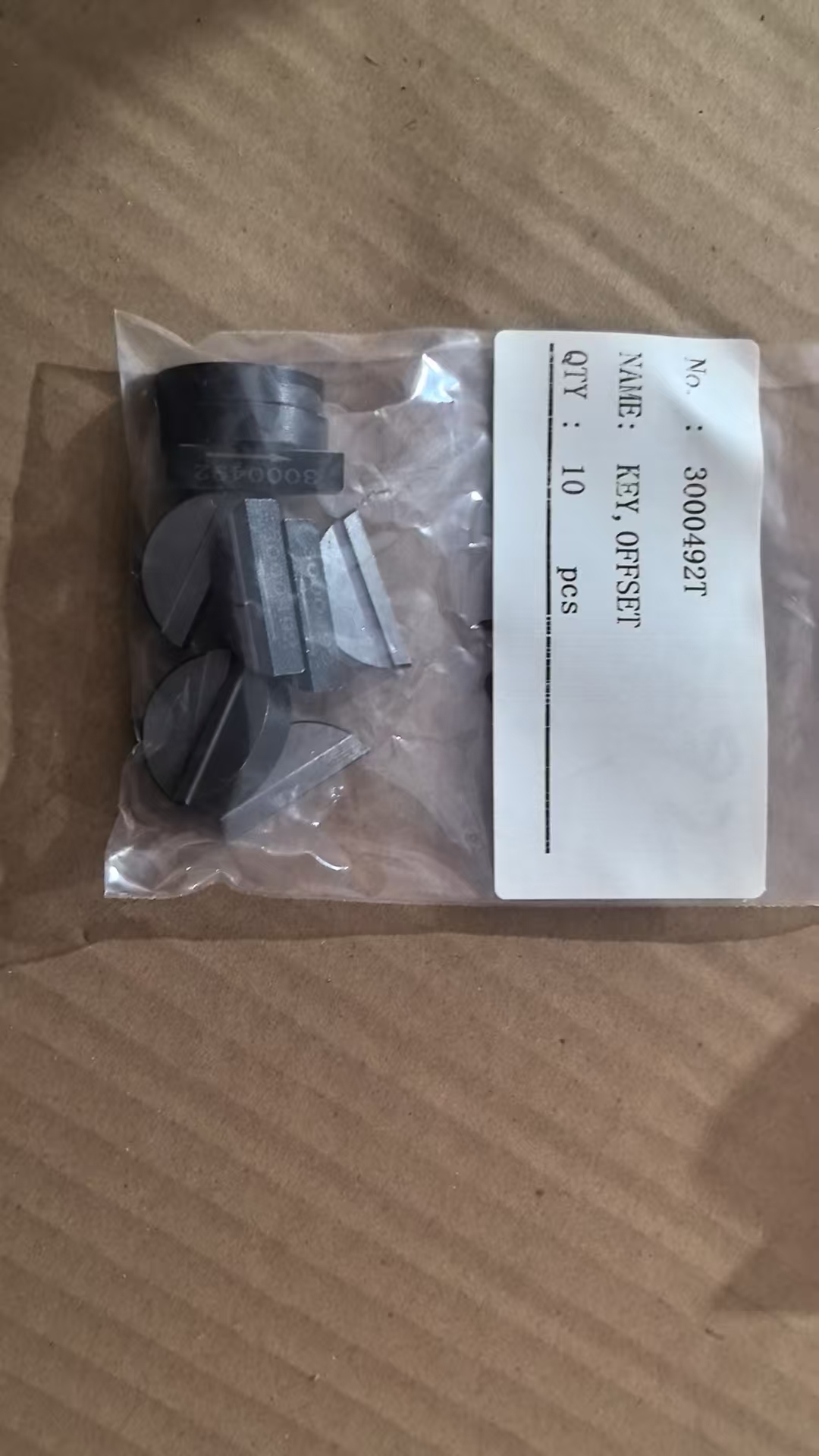 3000492 KEY,OFFSET WOODRUFF ,CUMMINS PARTS