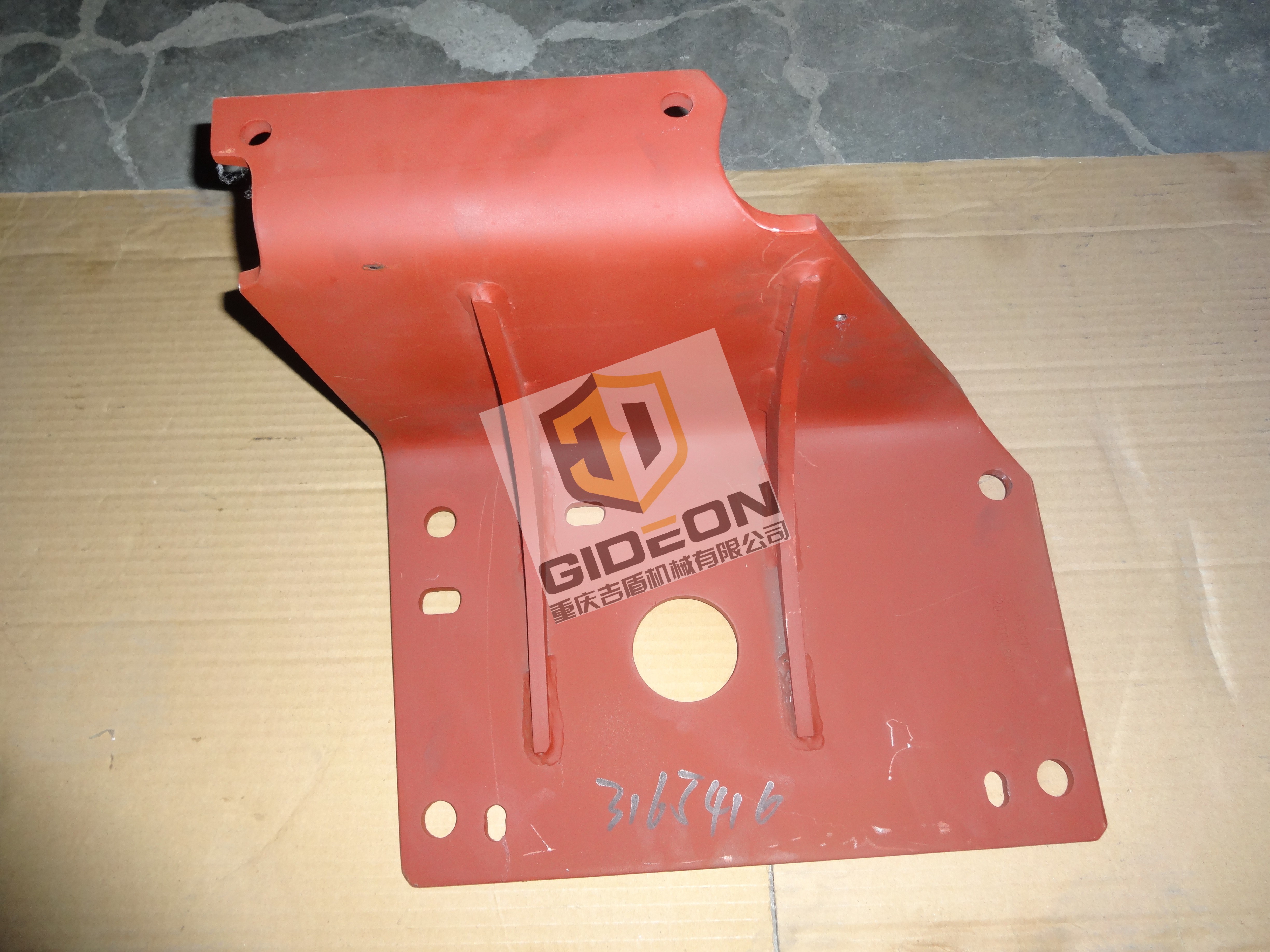 3165416 BRACE,HEAT EXCHANGER NTA855,CUMMINS PARTS, Construction Machinery, Marine Diesel Engine