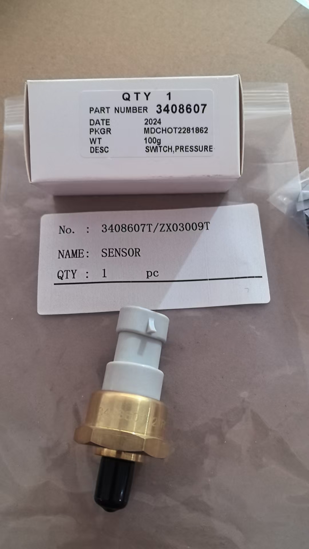 3408607 SWITCH,PRESSUR SS FR 2897691 KTA38,CUMMINS PARTS