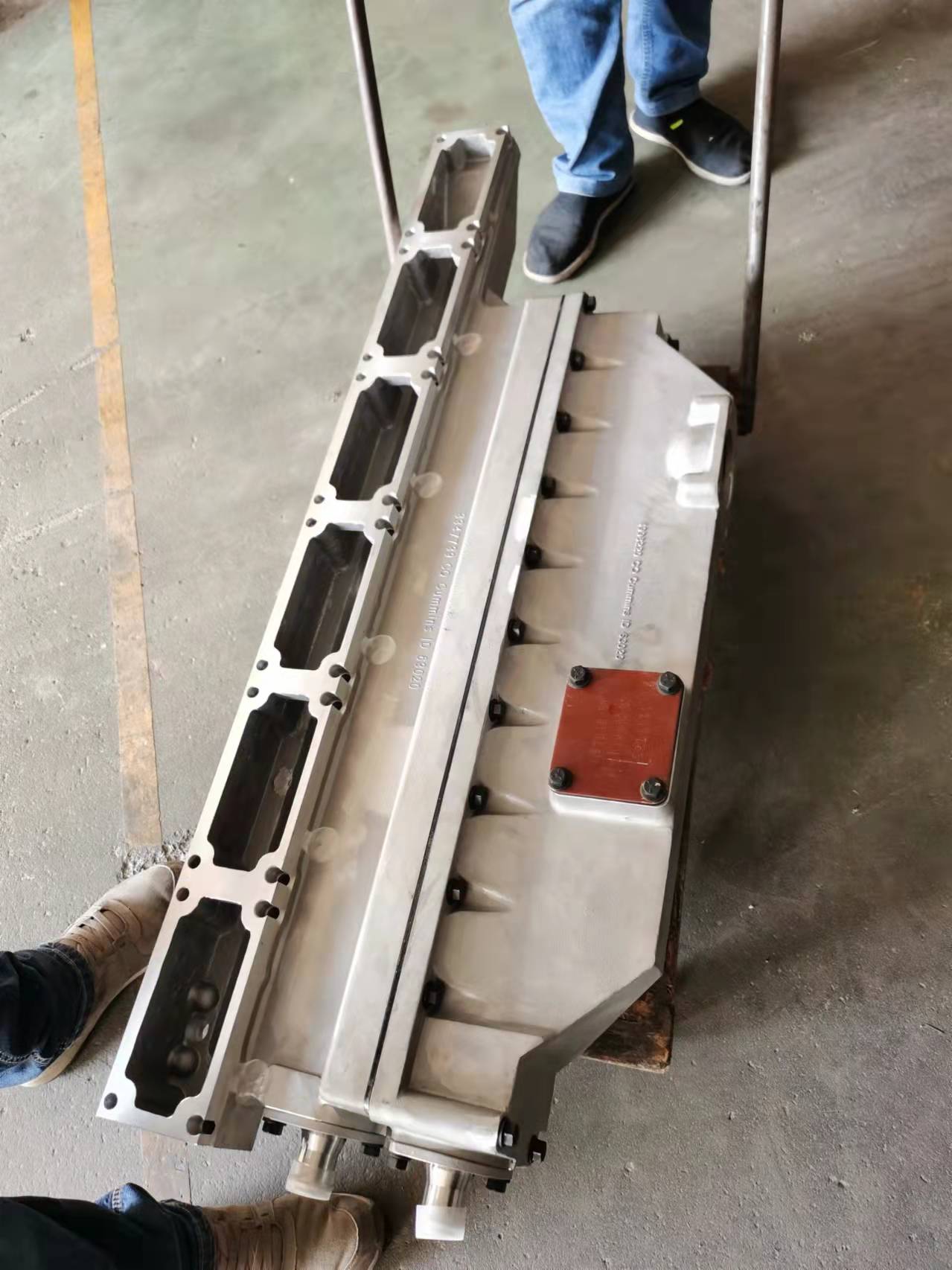 4094902 CORE COOLER KTA19, CUMMINS PARTS, Строительная техника, Судовой дизельный двигатель