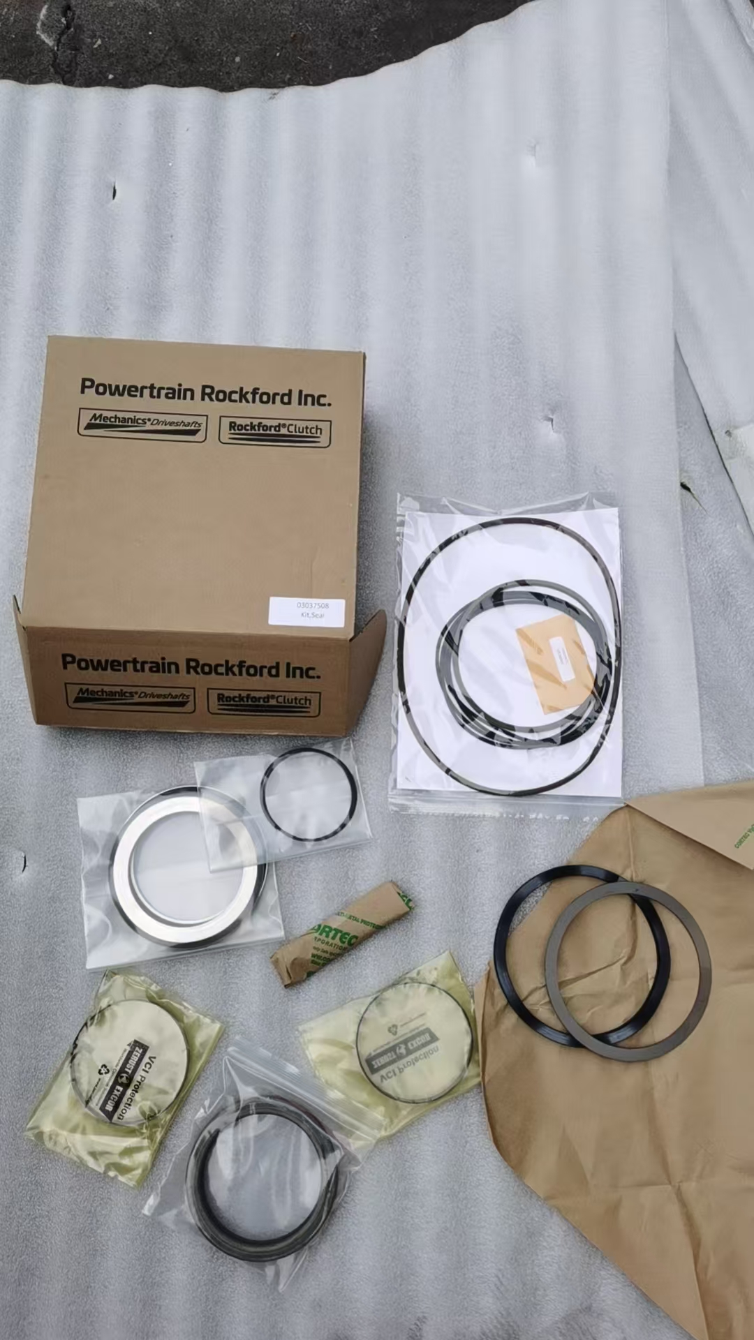 RCK3033592 RCK3037507 风扇离合器修理包，KIT FAN CLUTCH FOR CUMMINS QSK60 (CHONGQIGN GIDEON)