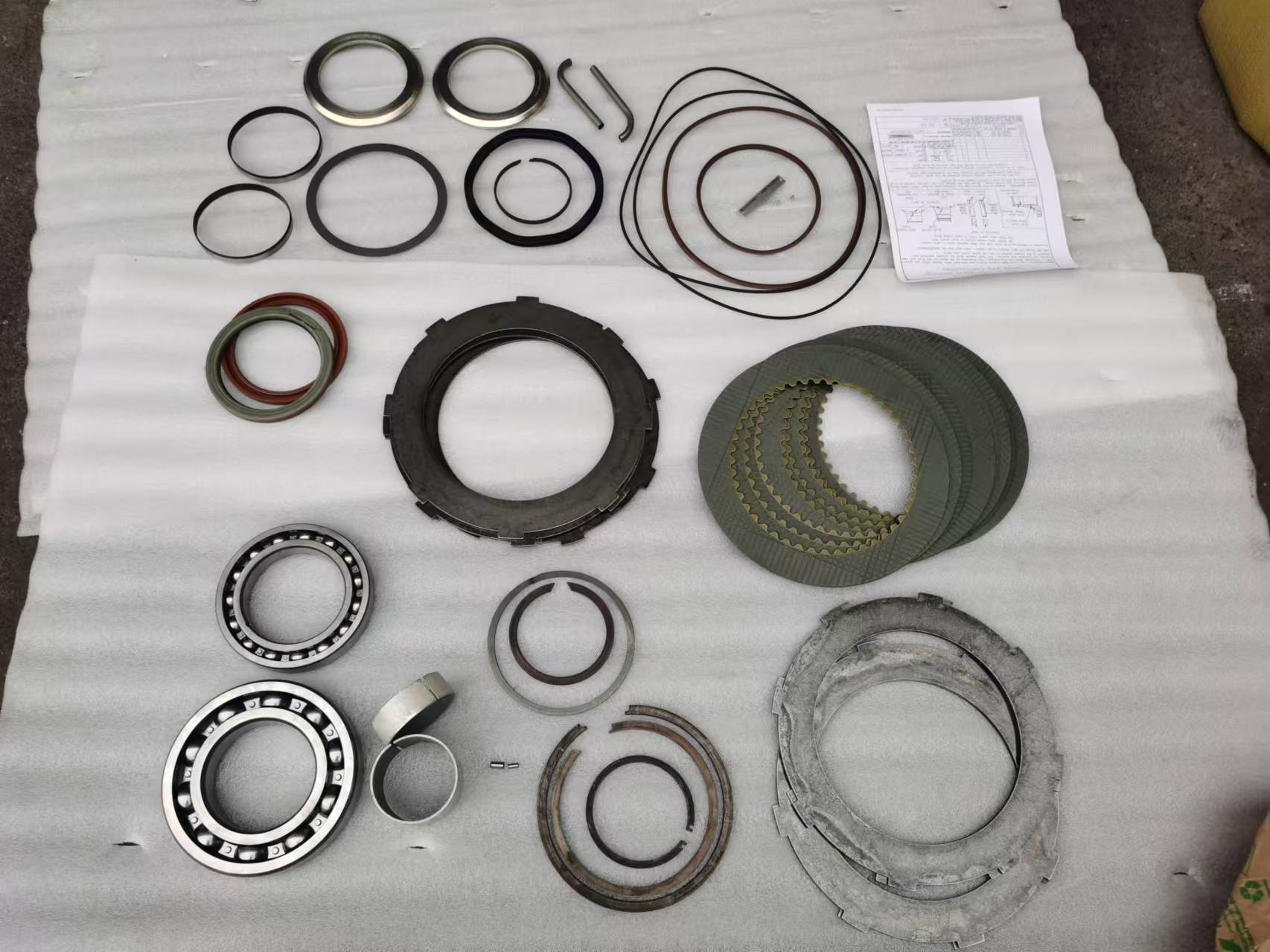 RCK3033592 RCK3037507 风扇离合器修理包，KIT FAN CLUTCH FOR CUMMINS QSK60 (CHONGQIGN GIDEON)